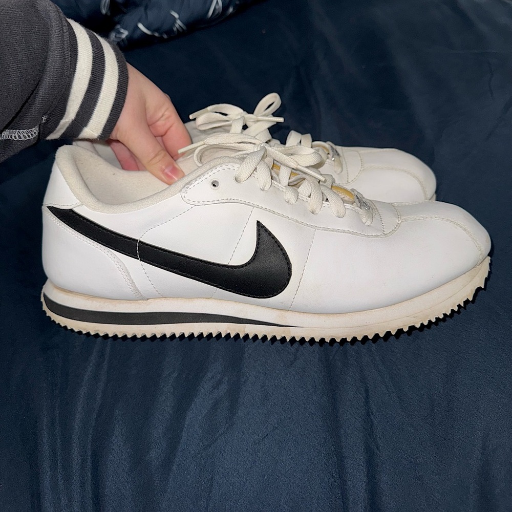 Nike Cortez Leather White Black '72 (Men’s Size 11.5)